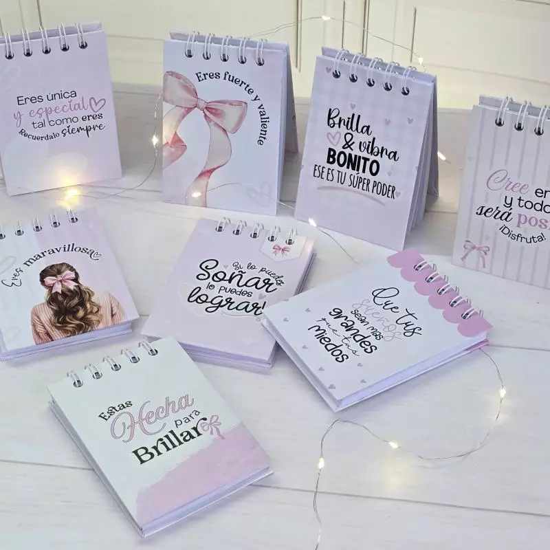 Libreta Pasta Dura Mujer