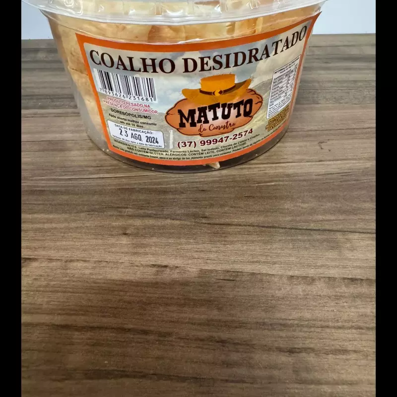 COALHO DESIDRATADO 400 G