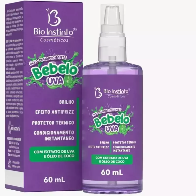 Óleo condicionante Bebelo Uva 60ml