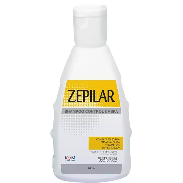 SHAMPOO ZEPILAR CONTROL CASPA 180ML
