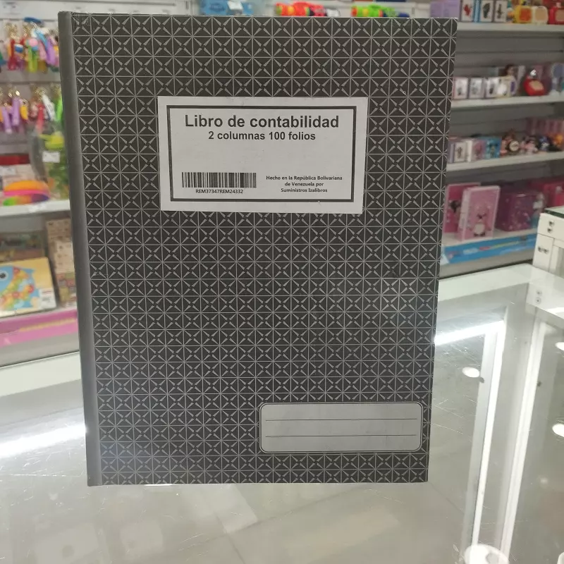 Libro de contabilidad.