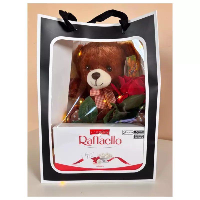 Sacola com visor 20x30