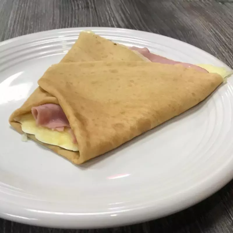 2.Ham N Cheese Crepe