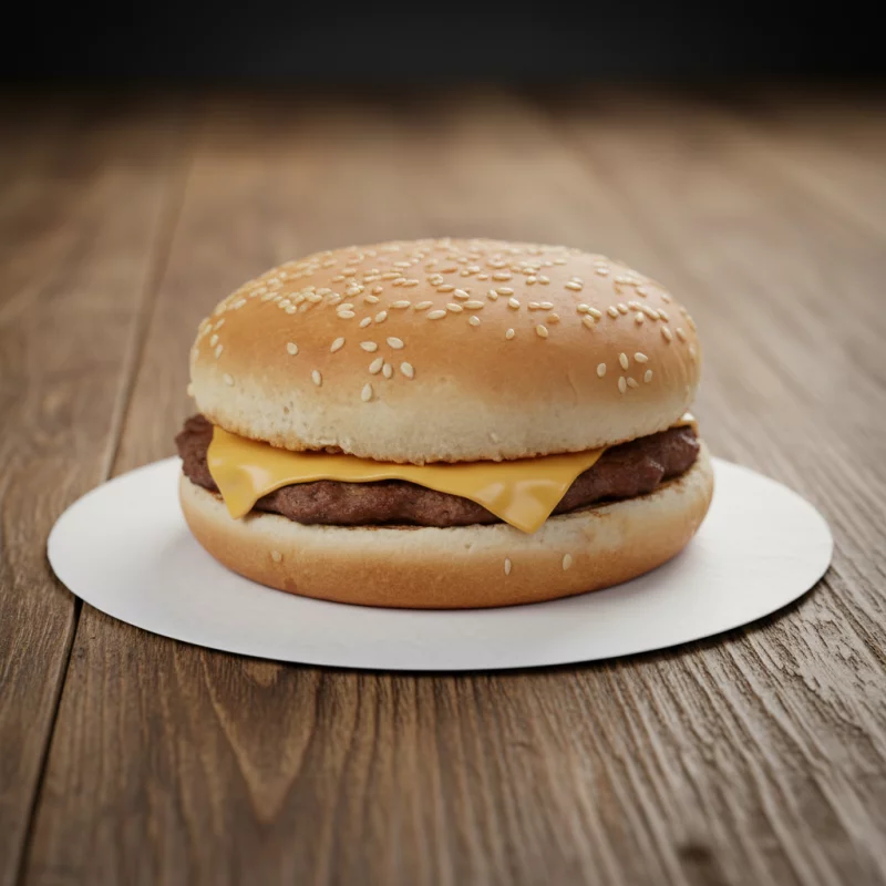 HAMBURGUESA  CASERA CLASICA