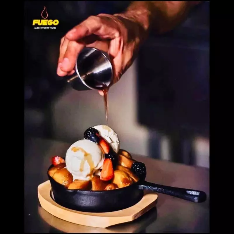 Cacerola De Manzanas caramelizadas