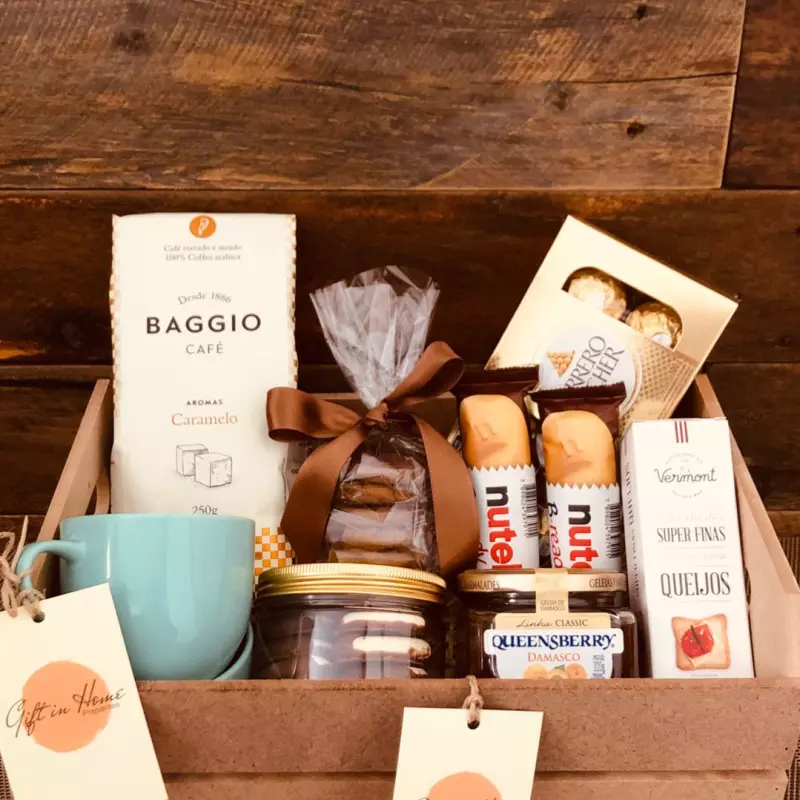 CESTA DE CAFÁ DA MANHÃ MOMENTS