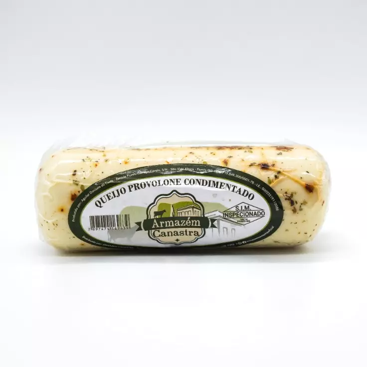 923 - Provolone Branco Temperado Armazém Canastra
