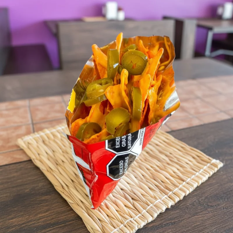 Papas estilo nachos
