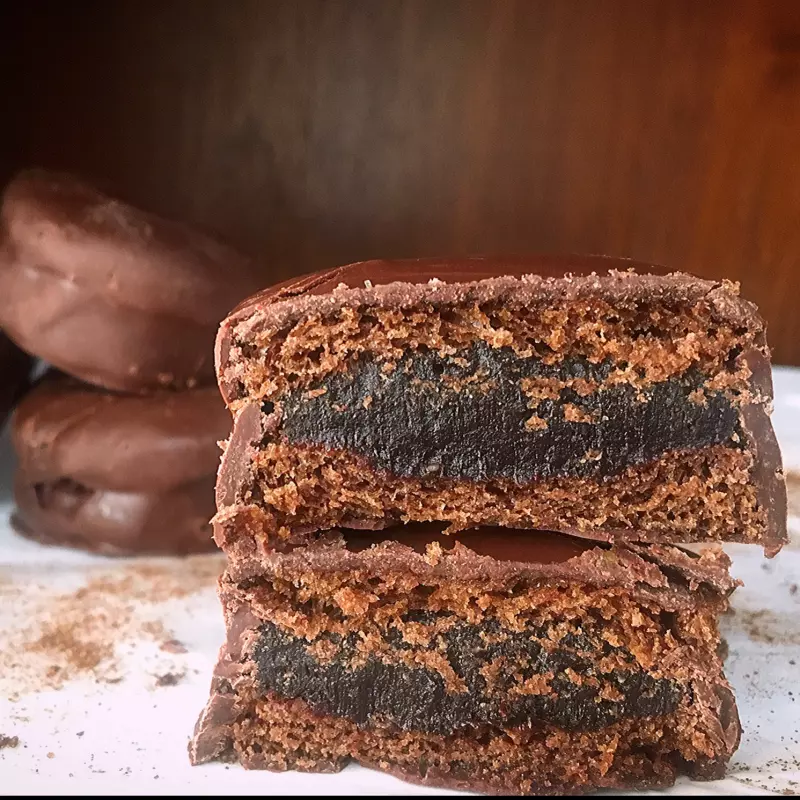 Pão de Mel Chocolate Recheio Brigadeiro 35g