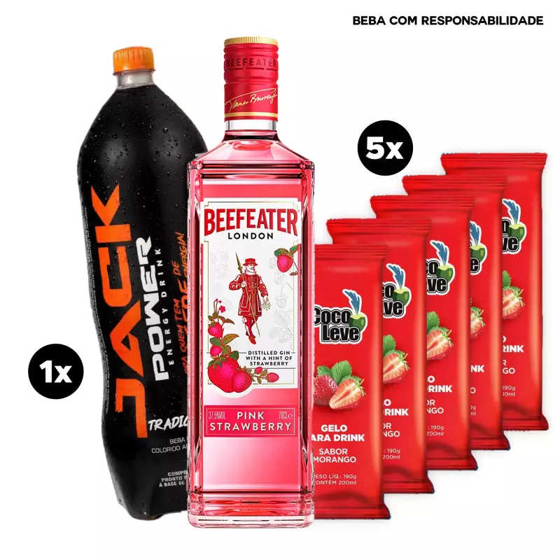 Combo Gin Beefeater Pink 700ml