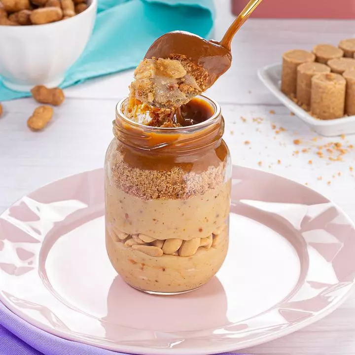 Pote Paçoca e Doce de Leite