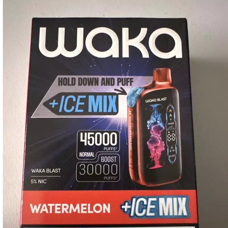 Waka- Watermelon +  ice 🍉🧊