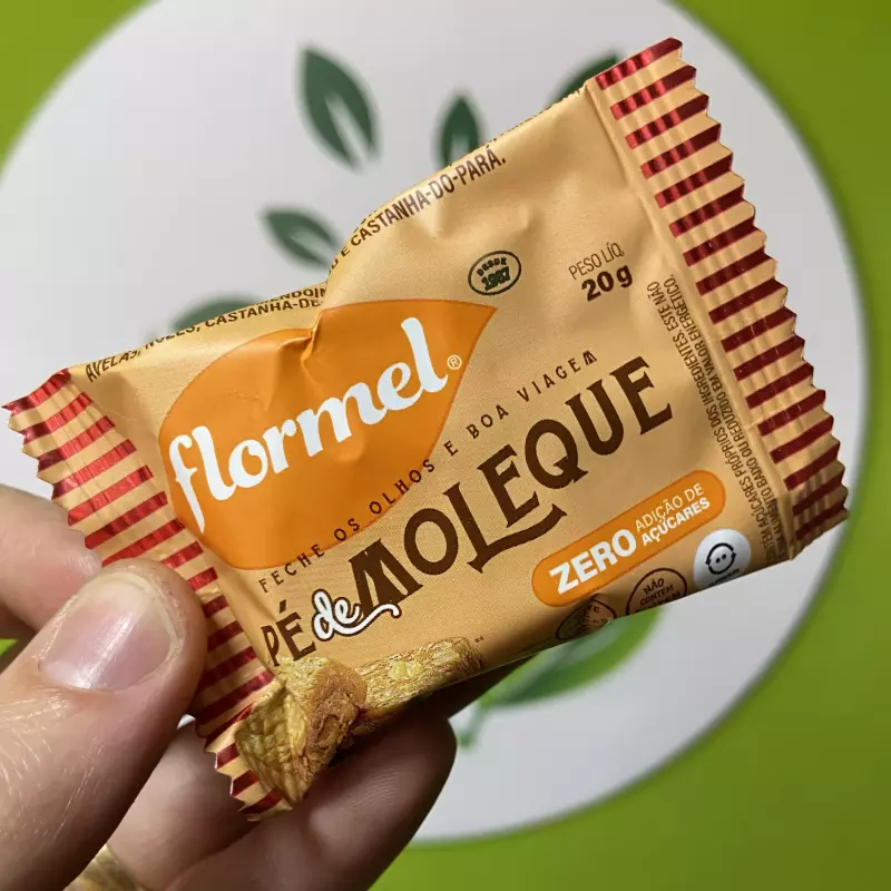 Pé de moleque Flormel zero