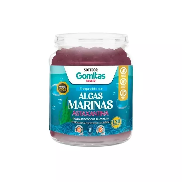 Gomitas de Algas Marinas Astaxantina