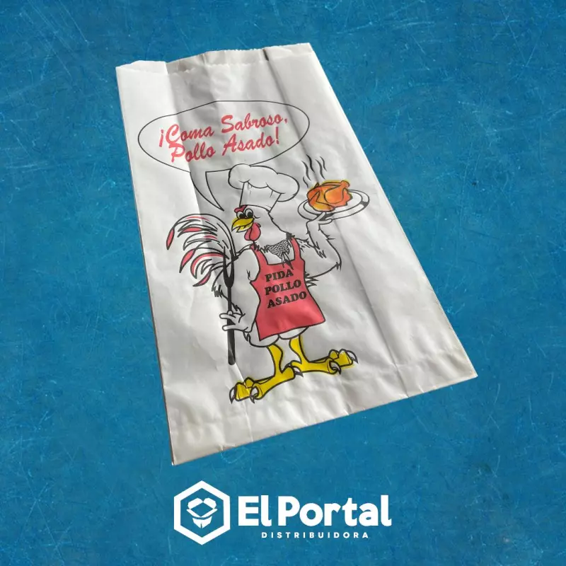 Saco Papel Pollo Asado