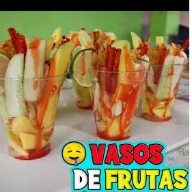 fruta picada