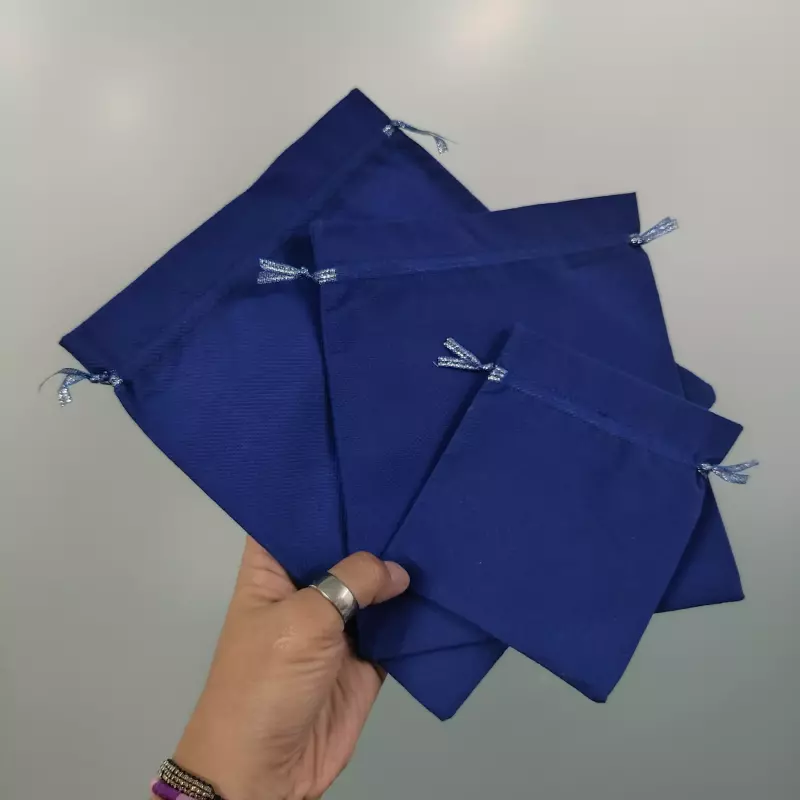 Bolsa Mediana Ecológica Azul Oscuro