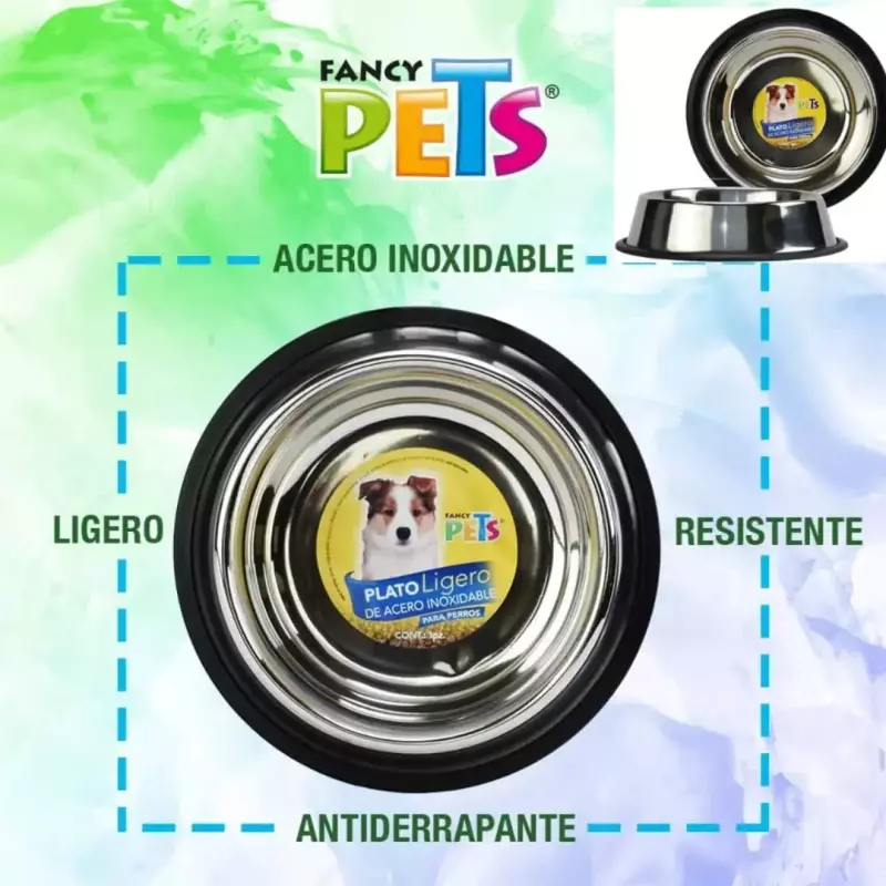 PLATOS DE ACERO INOXIDABLE