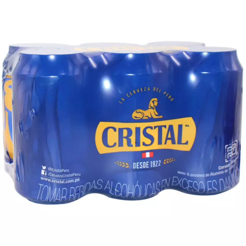 Six Pack Cristal LATA
