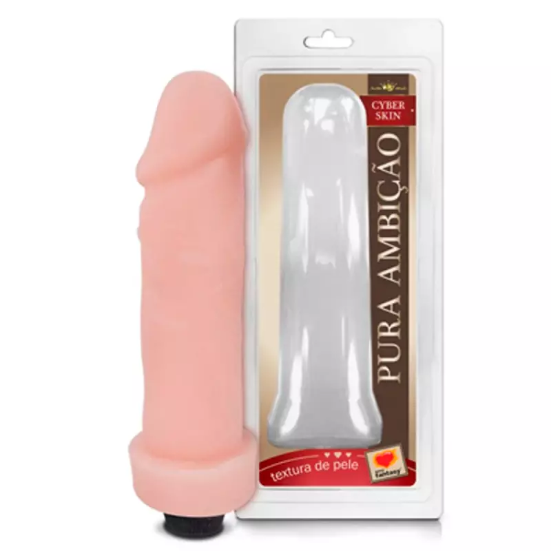 PENIS CYBER C/VIBRO 20,0 X 5,0CM