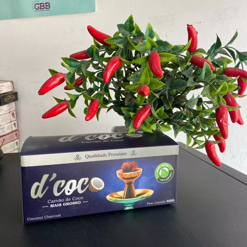 Carvão D'Coco 500g