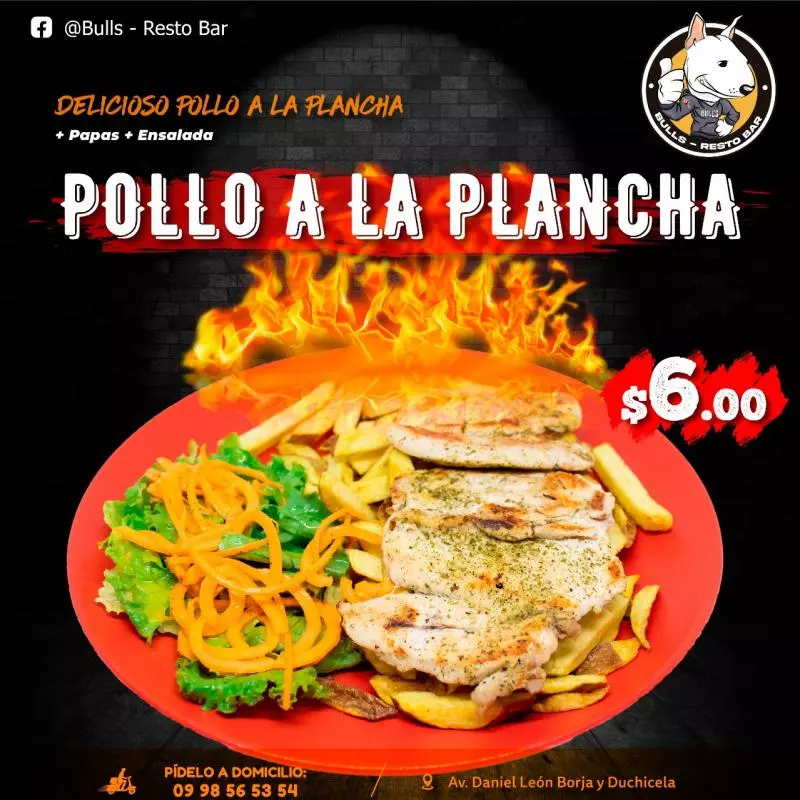 POLLO A LA PLANCHA