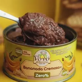 Bananada Cremosa ZERO AÇUCAR 350g