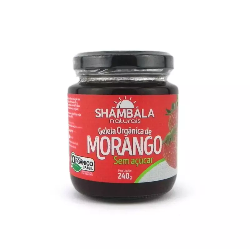 Geleia Orgânica Morango S/ Açúcar