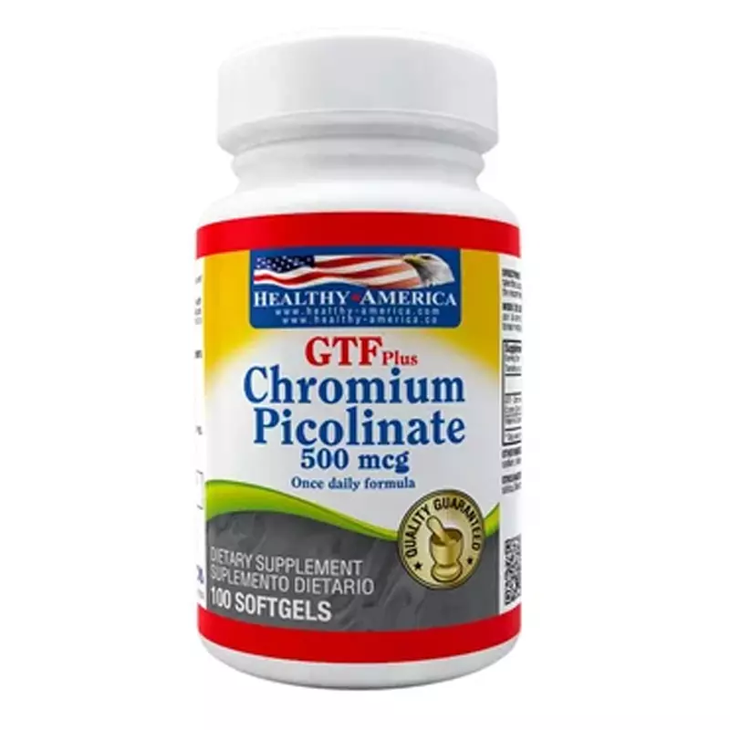 GTF CHROMIUM 500MG 100 SO