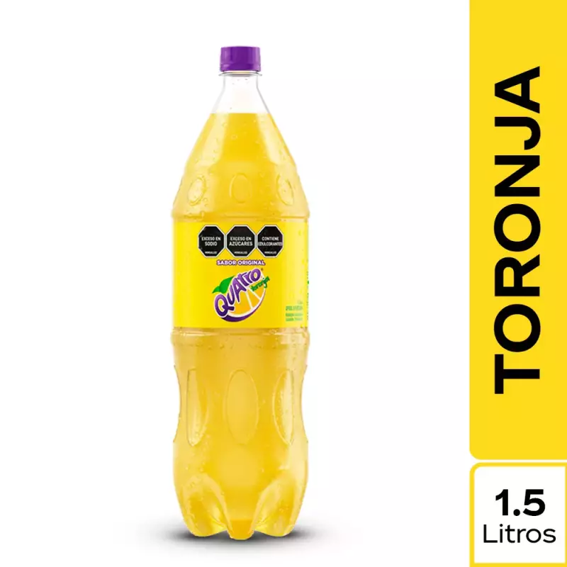 Quatro sabor toronja 1.5 litro