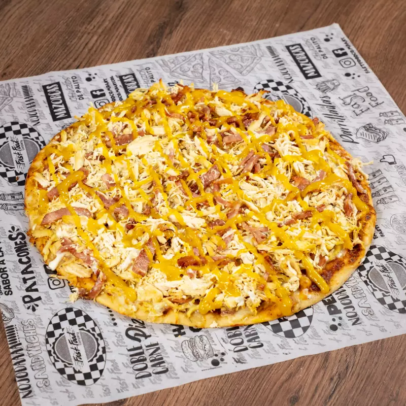 Pizza pollo dolce miel