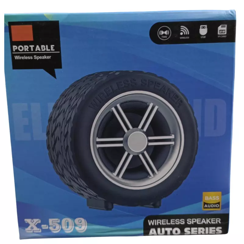 CAIXA DE SOM PNEU POTENTE X-509