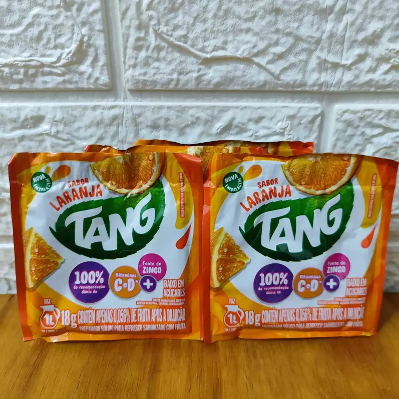 Suco Tang laranja envelope