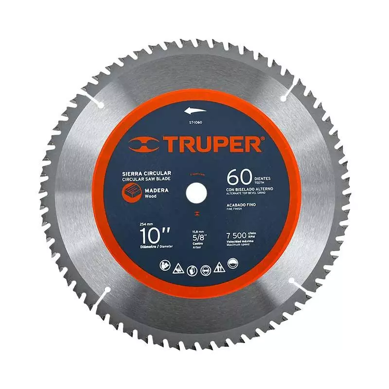 🧰Disco sierra 10" 60 dientes🧰