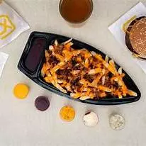 Barca de batata molho especial