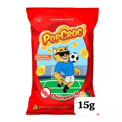 Salgadinho 15g sabor churrasco 😍