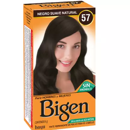 Bigen  57 Negro Suave Natural