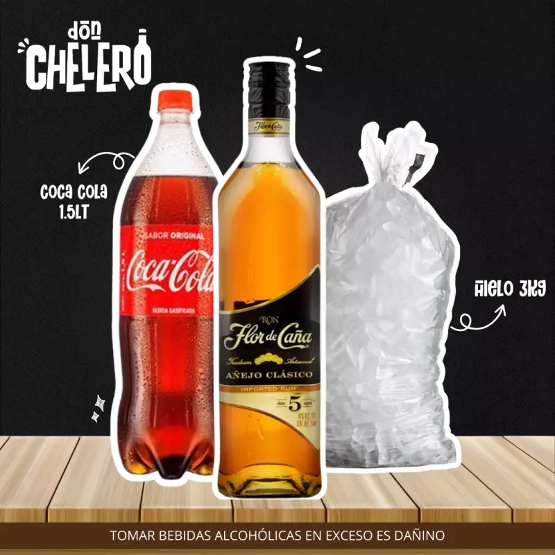 FLOR DE CAÑA ORO 5 AÑOS X 750 ML.