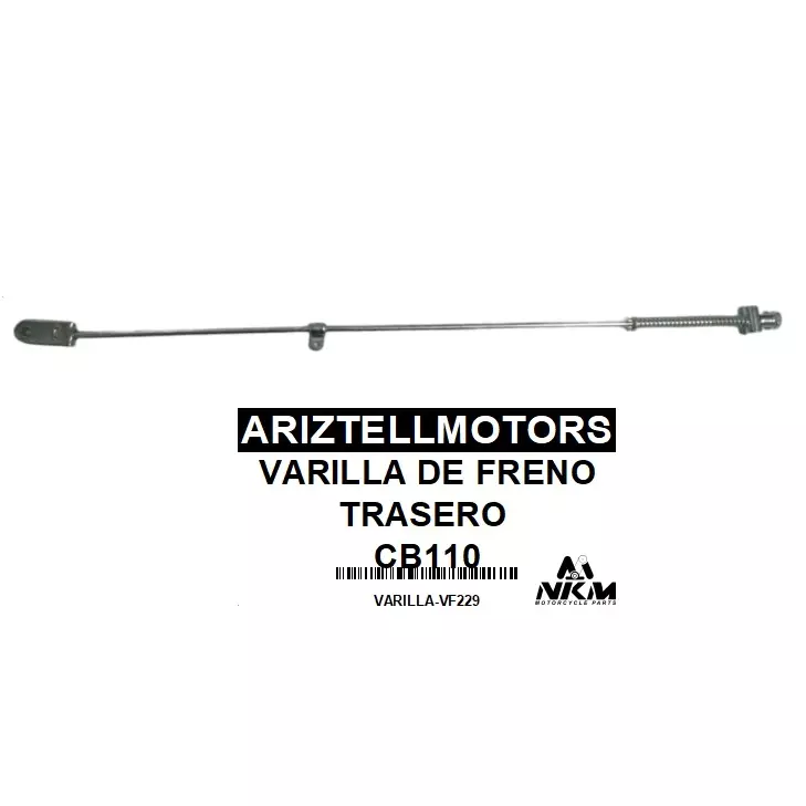 VARILLA DE FRENO TRASERO CB110