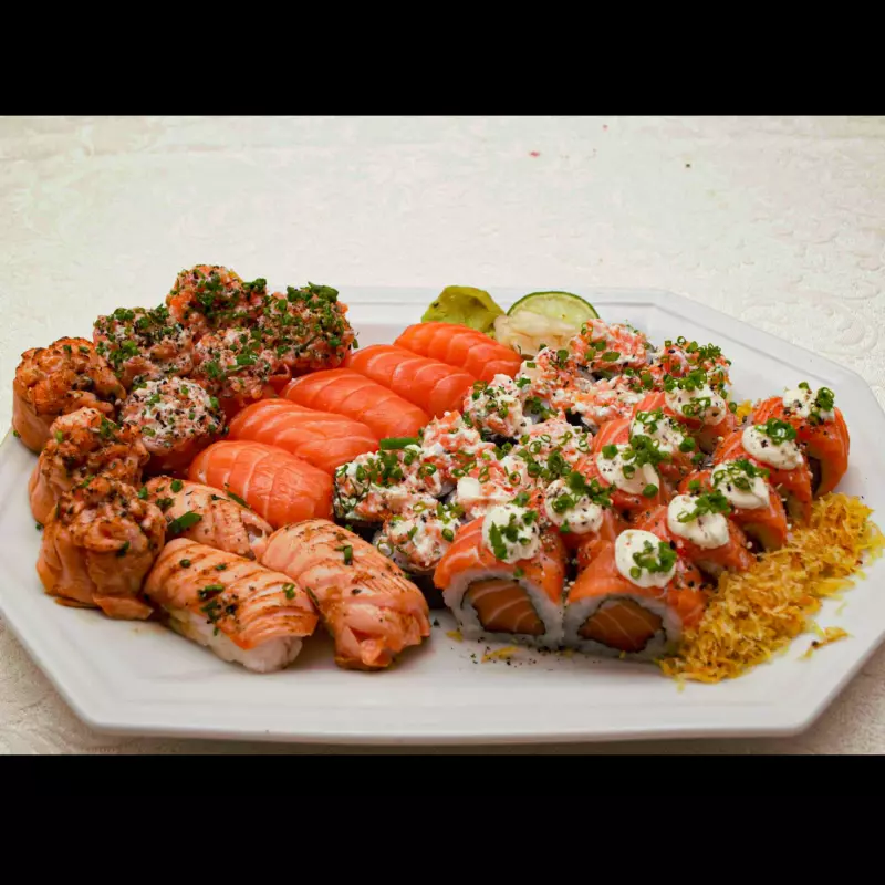 Combinado 6  Especial Salmão  (48 pe