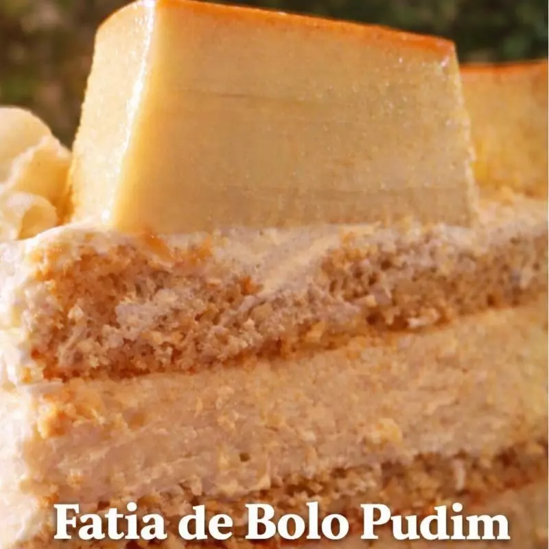 Fatia Bolo Pudim