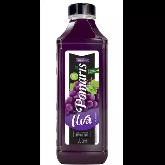 Suco Natural Pomaris sabor Uva 900ml