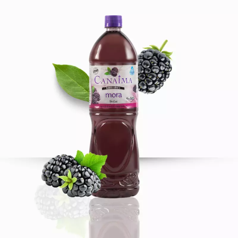 AGUA CANAIMA SABORIZADA MORA 1.5L