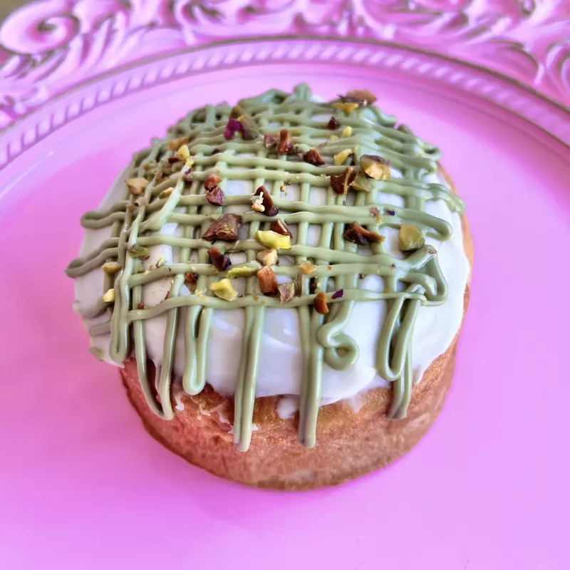 Roll Brioche - Pistacho