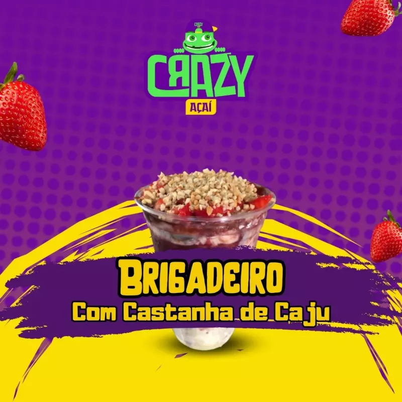 Copo Brigadeiro com Castanha 500ml