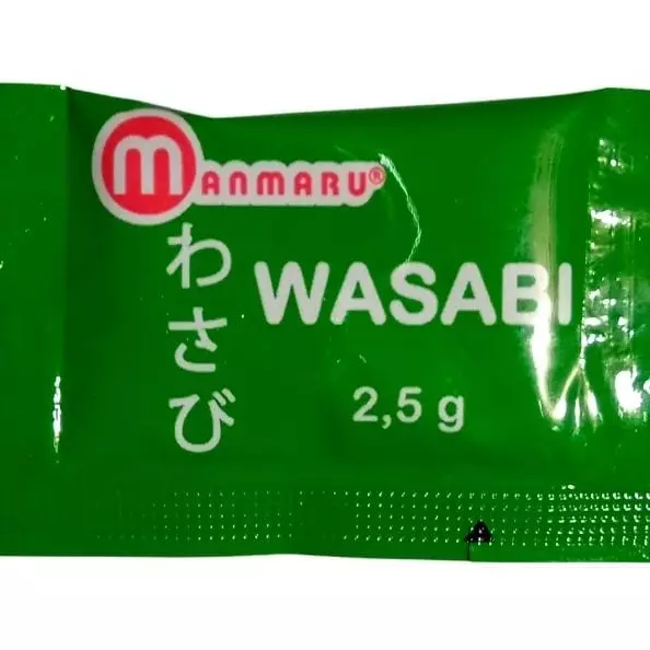 Pacote de Wasabi em Sachê