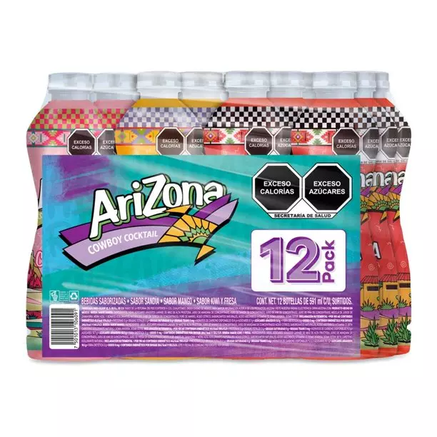 Arizona de plastico surtido de 591Ml