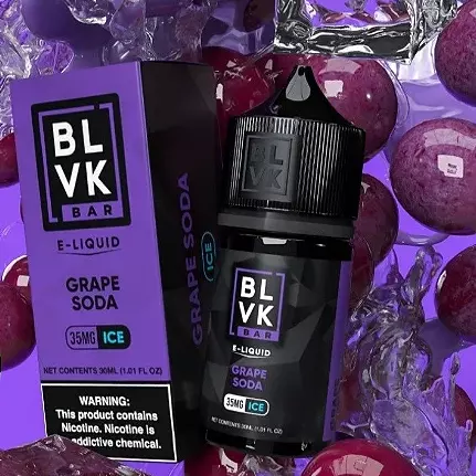 BLVK Bar Grape Soda Ice 35mg 30ml