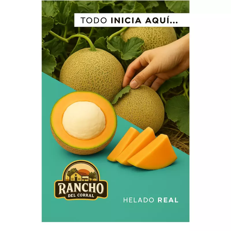 🍈 Nieve de Melón del Rancho
