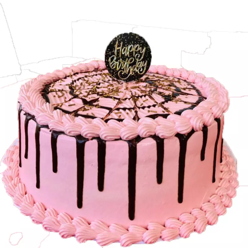 Cake de crema de fresa